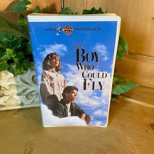 Vintage The Boy Who Could Fly | Warner Bros. Interactive Entertainment | VHS | Shelf Decor | Movie