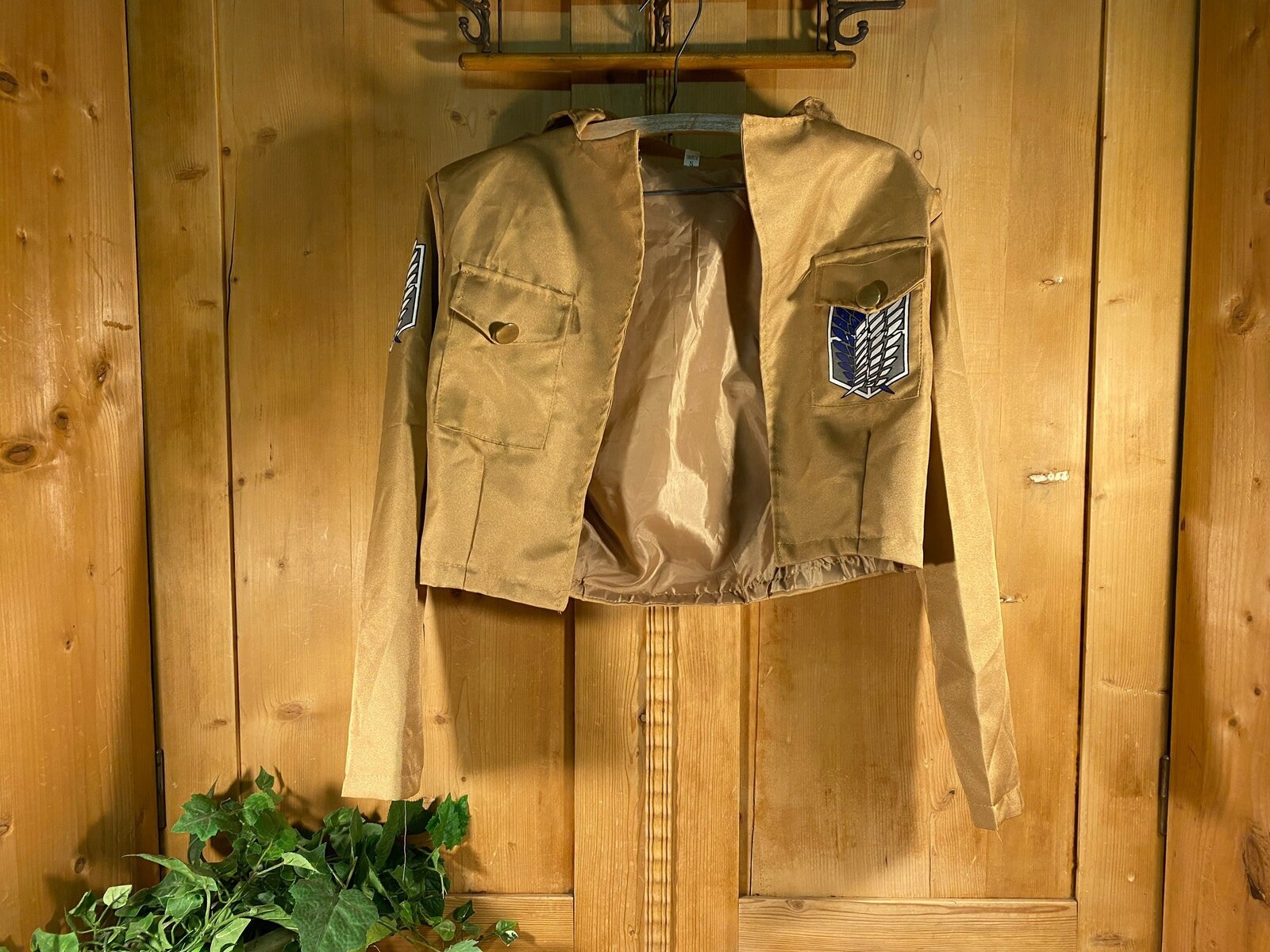 Scout Jacket Attack On Titan Jacket Men Attack On Titan Khaki