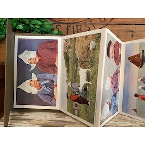 Vintage Volendam Holland Postcard Book | Vintage Postcards | Vintage Postcard Ephemera | Antique Postcard Book