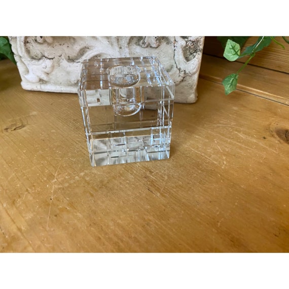 Glass Cube Candle Holder – FOUND Gallery Ann Arbor