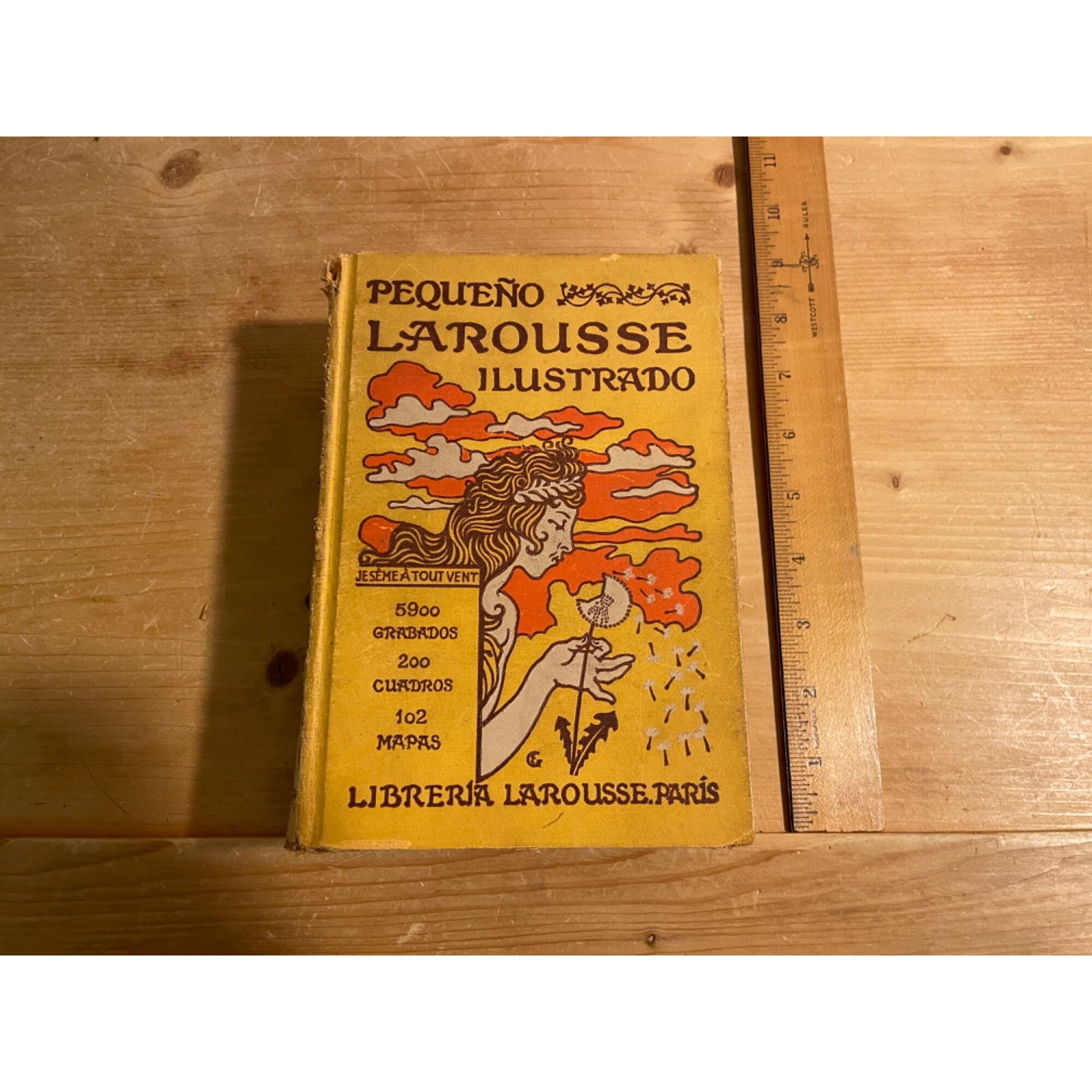 Vintage Pequeno Larousse Illustrado | 1912 | C. Auge