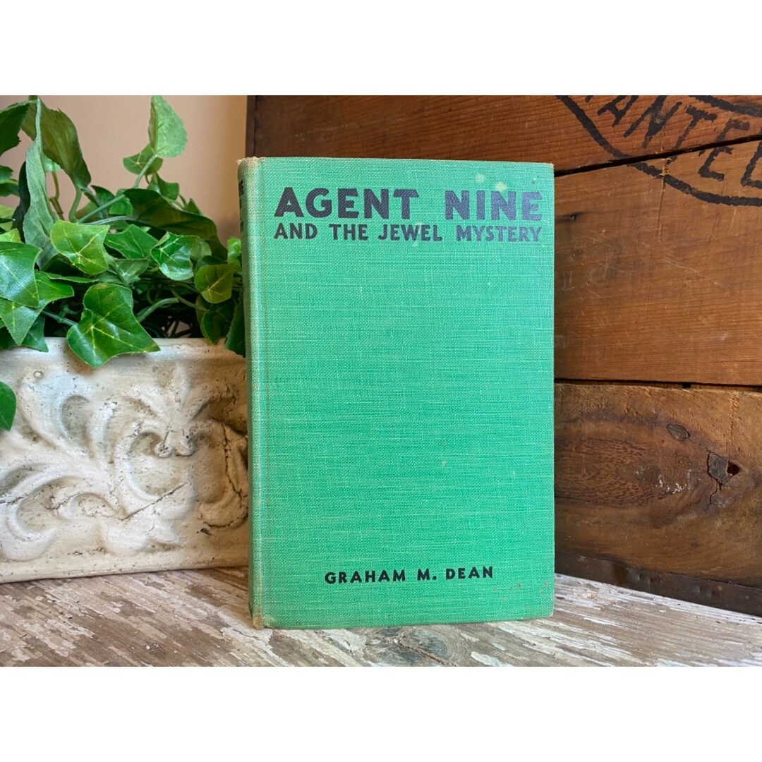 Vintage Agent Nine and the Jewel Mystery 1935 Graham M Dean Mystery ...