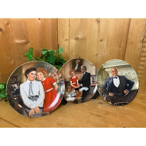 Little Orphan Annie Decorative Plates - Set of 3 | Knowles - William T. Chambers | Limited Edition - Numbered Collectible Plates