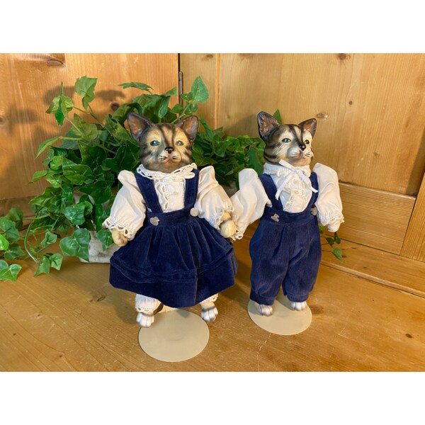Victorian Cat Dolls Etsy