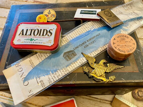 Vintage Office Junk Drawer | Vintage Junk Drawer Lot (not Junk