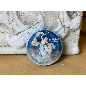 Vintage As The Petals Face Powder Tin | Lazell Company | Victorian | Vintage Advertising Tin | Vintage Beauty Products | Vintage Makeup