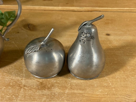 Vintage Early American Pewter - Set of 4 | Web Silver Co. Inc