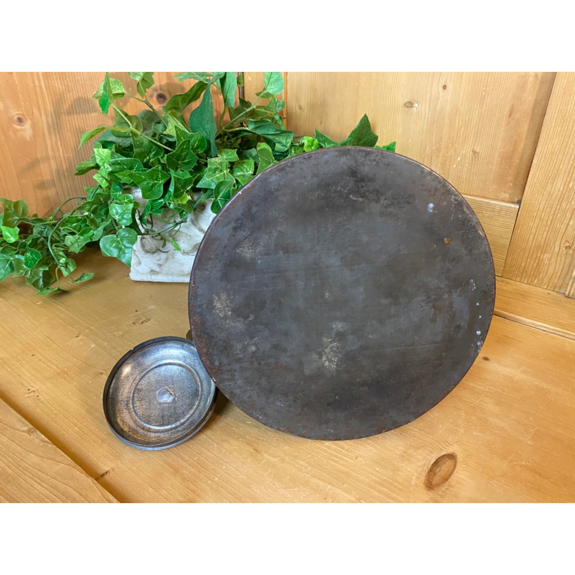 Antique Soldered Tin Tea Kettle Farmhouse Rustic Vintage Etsy