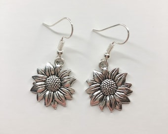 Sunflower Earrings [SHIPS FROM USA]