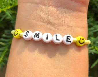 Beaded Word Bracelets  [SHIPS FROM USA]