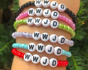 Wwjd Bracelets, Christian Bracelets  [SHIPS FROM USA]