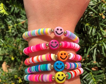 Smiley Face Bracelets  [SHIPS FROM USA]