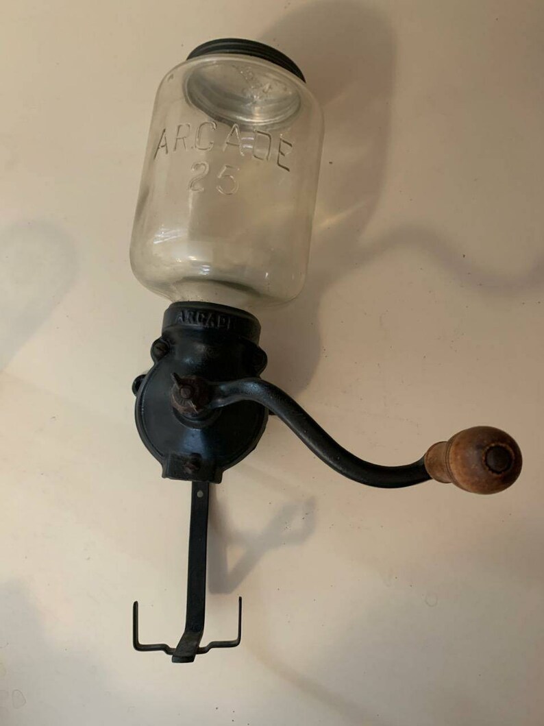 Antique Arcade No.25 Coffee Grinder Etsy