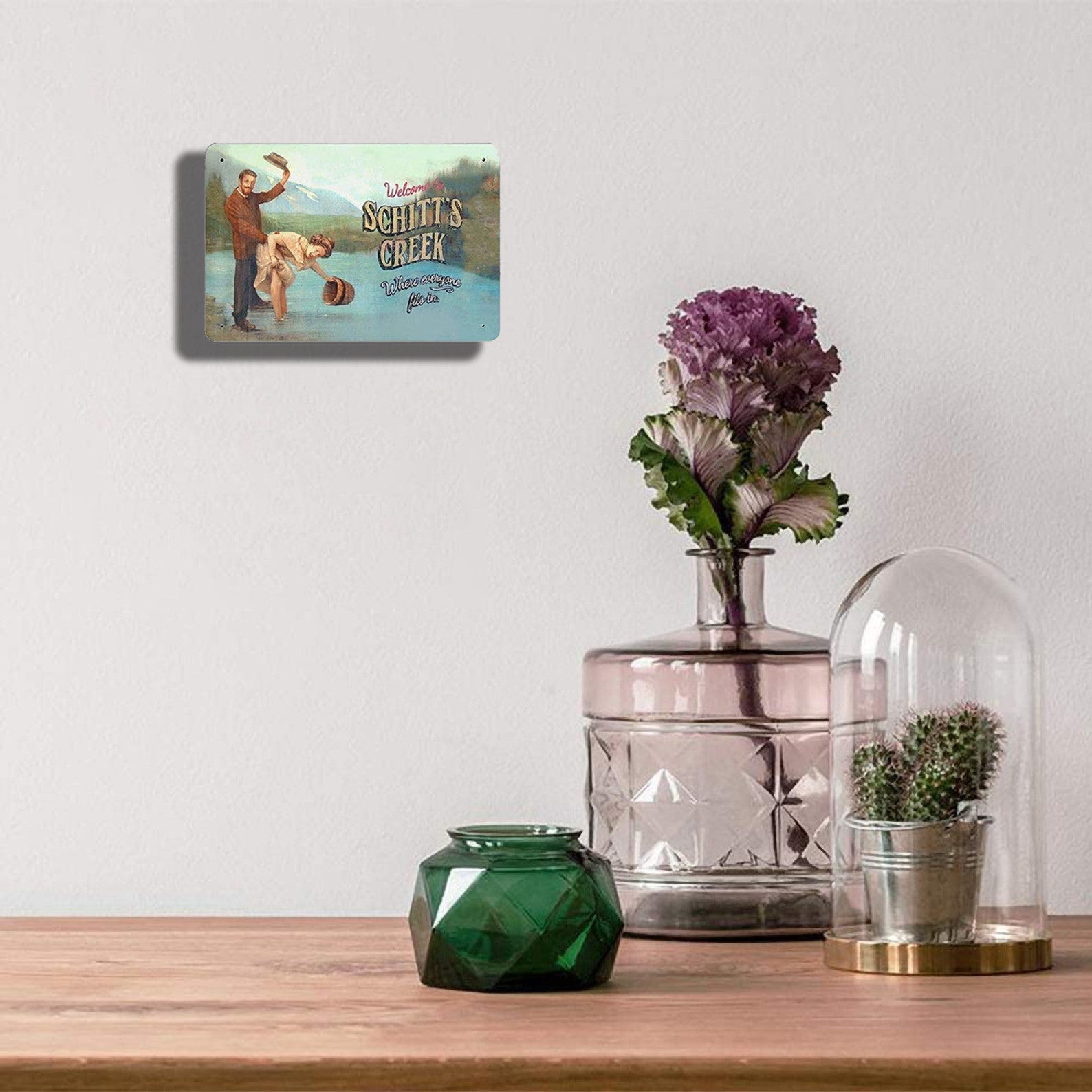 Metal Sign to Schitt's Creek Vintage Poster Tin Etsy