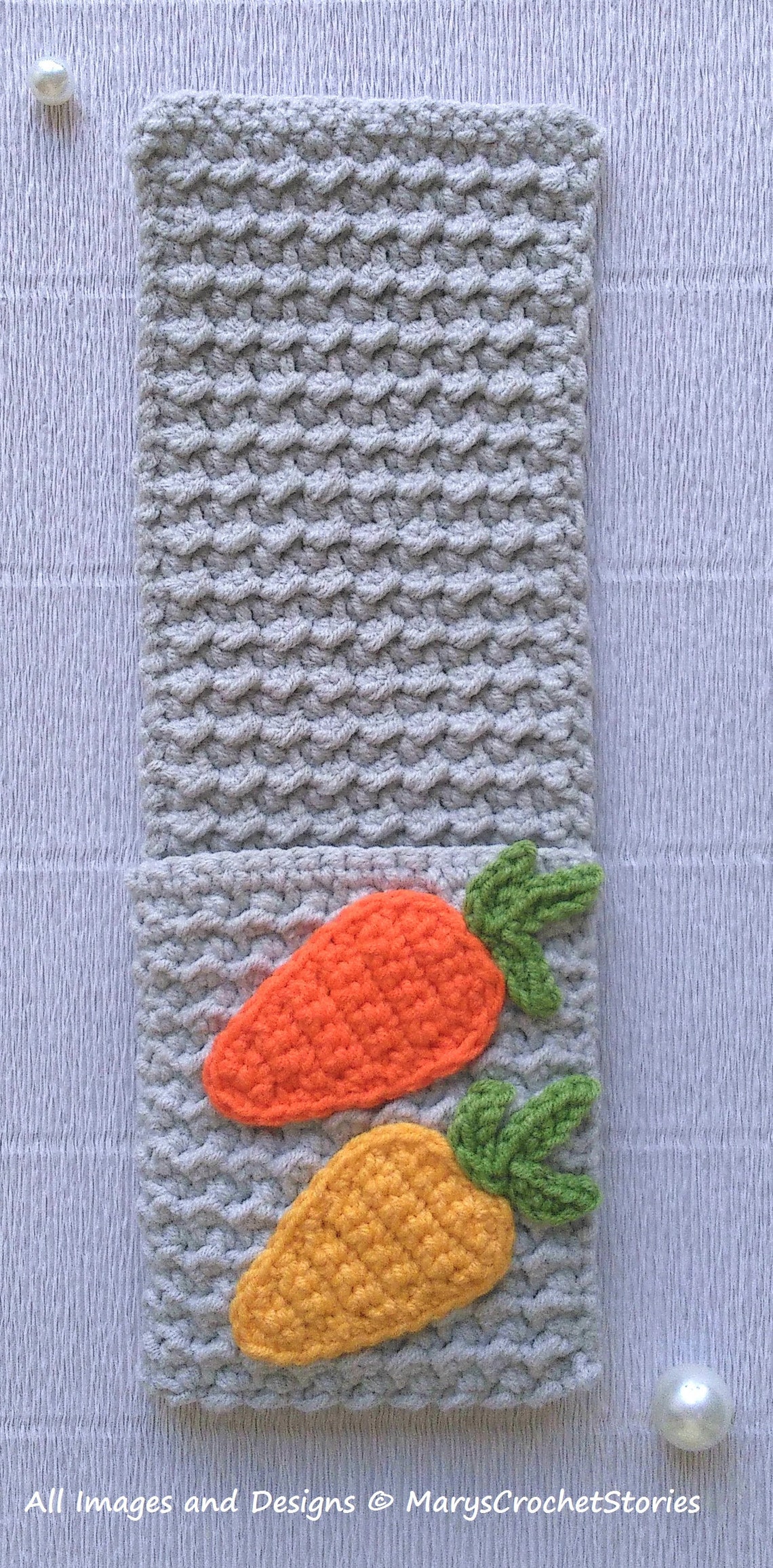 Placemat Cutlery Holder Coaster Crochet Pattern 3in1 Table Etsy