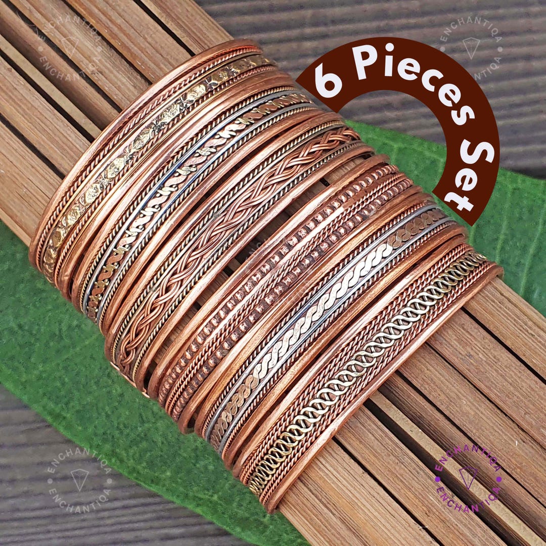 Bracciale Magnetico In Rame Puro, Regalo Per Alleviare Il - Foto 8