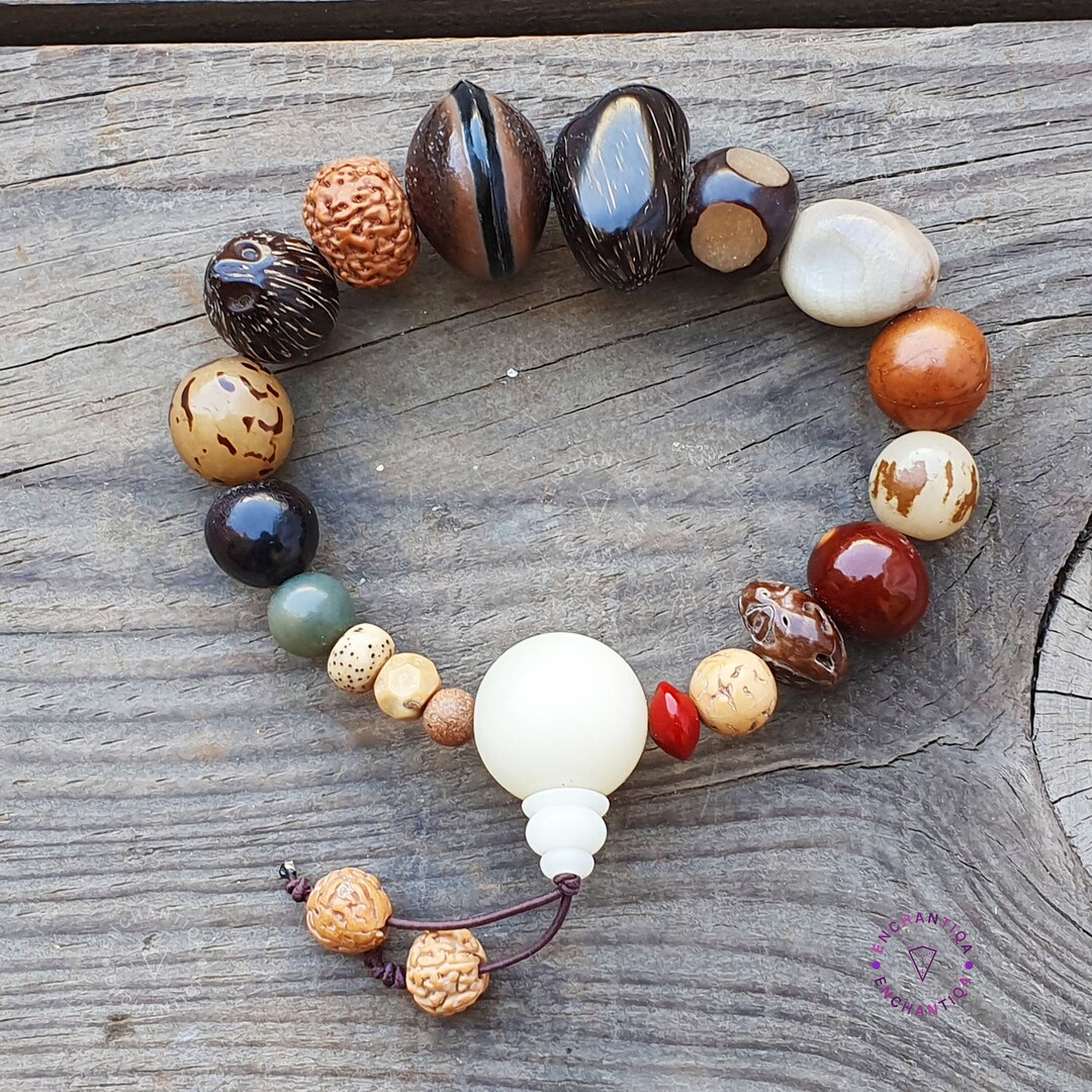 KING ICE☆Brown Wood Gold Buddha Beaded Meditation Bracelet King Ice Buddha Bracelet Brown | Boardparadise.com