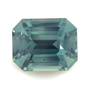 AAAA Quality 1.04 CT loose Emerald Cut Teal Sapphire, engagement ring gemstone, loose gemstone, Green Blue sapphire, Untreated