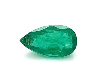 2.17 Carats Natural GIA Certified Pear cut Pear beryl Emerald Engagement Ring gemstone