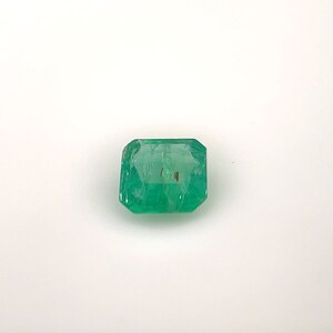 AA 0.56 CT loose Rectangle Emerald  Cut Green Emerald engagement ring gemstone