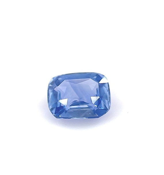 AAAA品質 1.10 ct レクタングル クッションカット 未処理 コーン 