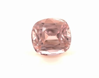 Natural Pink Tourmaline 3.58 CT Cushion Cut Loose Gemstone, Pink Tourmaline, Natural Pink Gemstone for Fine Jewelry