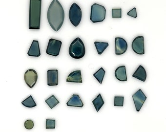 Australian portrait Unheated Sapphire lot, Salt and pepper Sapphire, Green Sapphire, Parti Bi color Sapphire, Teal Sapphire