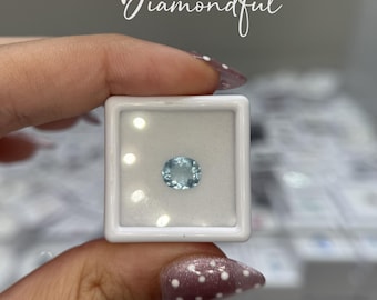 Natural Aquamarine 1.11 CT Oval Cut Loose Gemstone, Blue Aquamarine, Untreated Natural Madagascar Aquamarine for Fine Jewelry