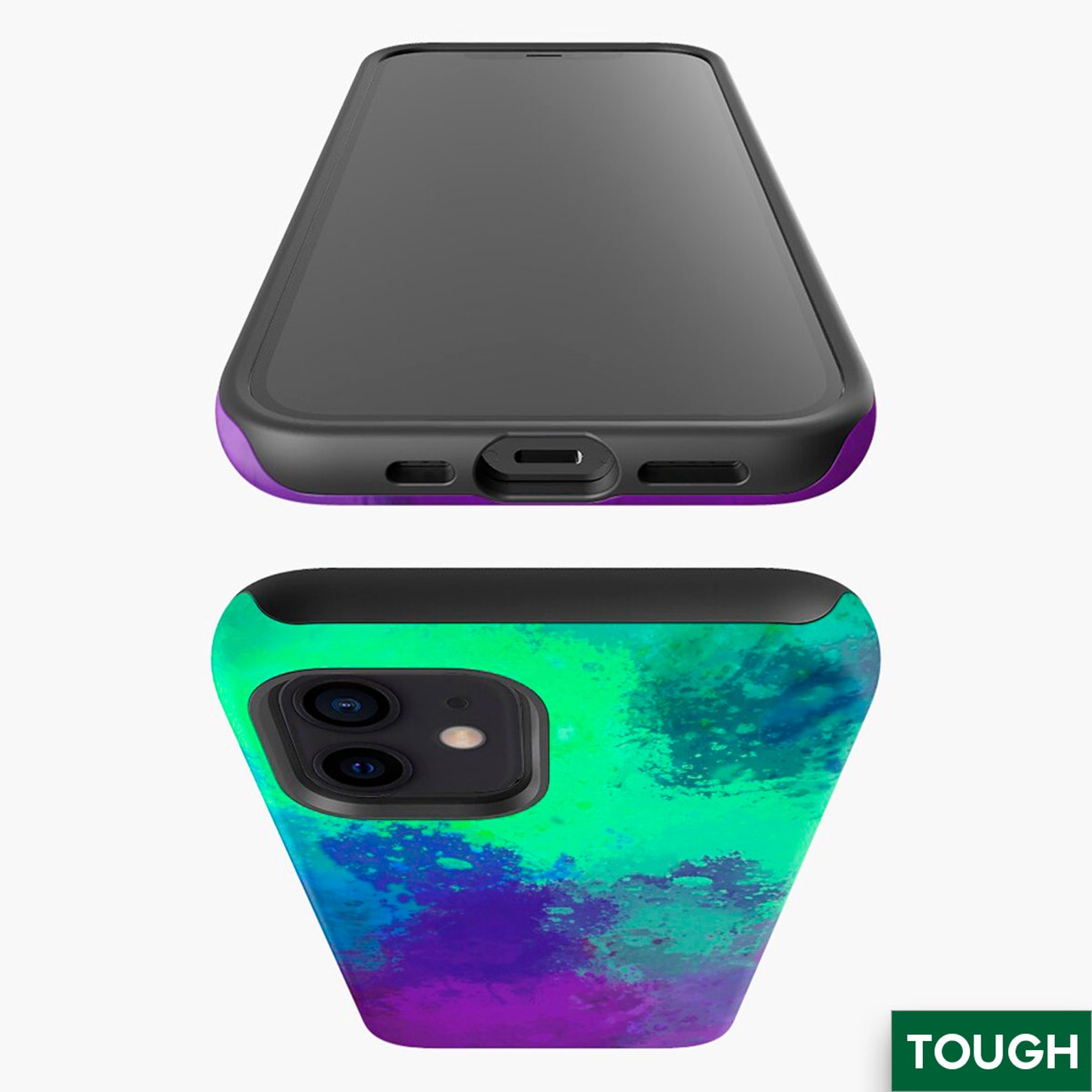 Neon Green iPhone Case 8/X/Xs/XR/11/12/13/Pro/Max/Plus Dual Etsy