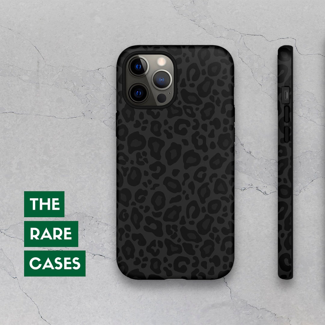 Black Leopard Phone Case for iPhone 8/x/xr/11/12/pro/max/mini Etsy