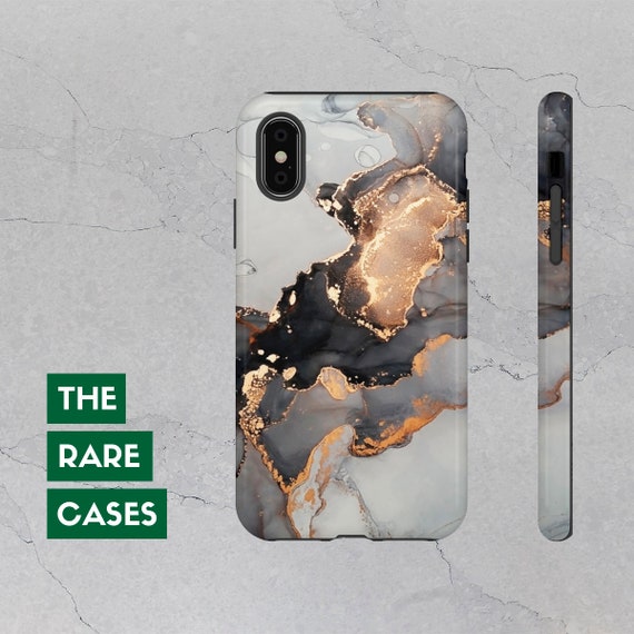 マーブル模様のiPhoneケース – 二重層保護カバー - Etsy 日本