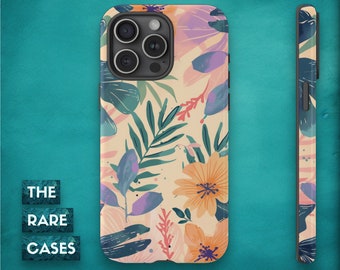 Sun-Kissed Hibiscus Phone Case - Vibrant for iPhone, Samsung Galaxy, Google Pixel with Floral Design