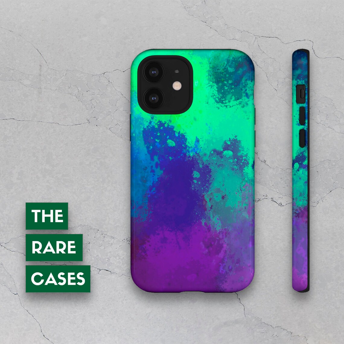 Neon Green iPhone Case 8/X/Xs/XR/11/12/13/Pro/Max/Plus Dual Etsy