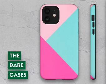 Pastel Colors iPhone Case 8/X/Xs/XR/11/12/Pro/Max/Plus - Dual Layer Aesthetic TOUGH/SNAP Phone Cover for iPhone