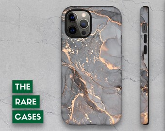 Glamorous Marble iPhone 14/13 Case TOUGH/SNAP - Aesthetic Premium Phone Cover (Glossy/Matte) Abstract iPhone Case Xs/XR/11/12/Pro/Max/Plus/