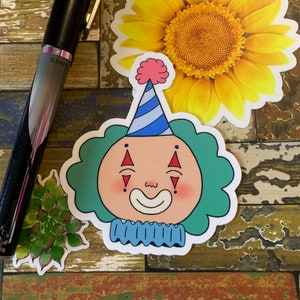 Happy Clown boi sticker