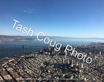 San Francisco Skyline Aerial Photograph