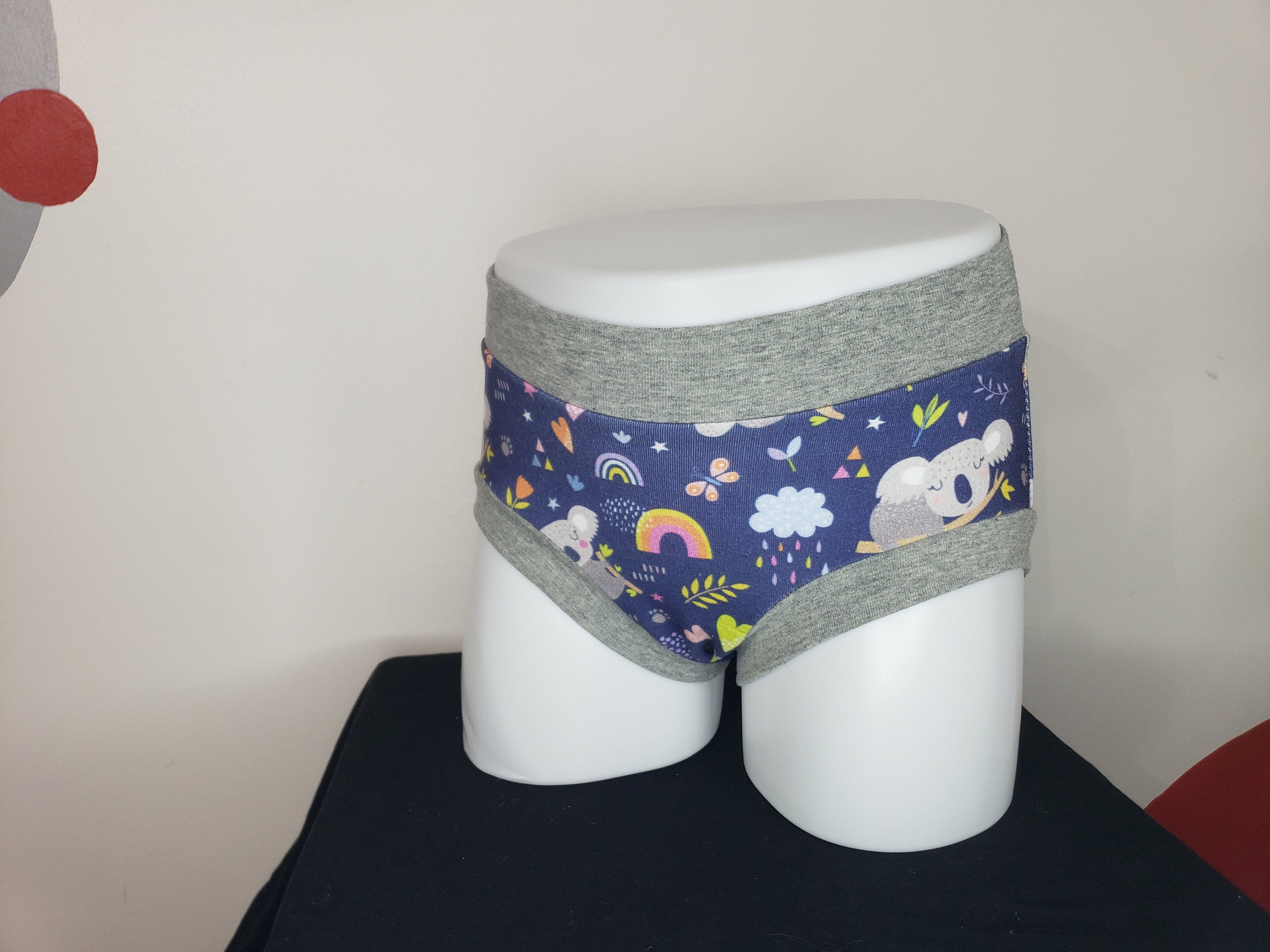 Fantasy - Angel Underpants Breathbale Panties Male Underwear Print Shorts  Boxer Briefs