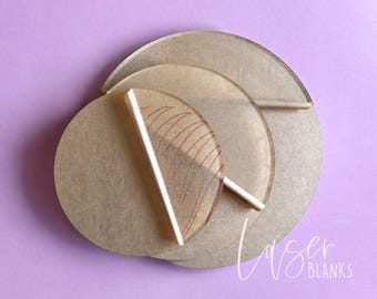 Round Acrylic Ganache Boards | Ganache Plate