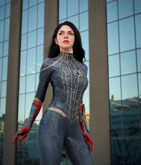 Spider Girl No Way Home Cosplay Costumes 3D Print Adult Kids Etsy UK