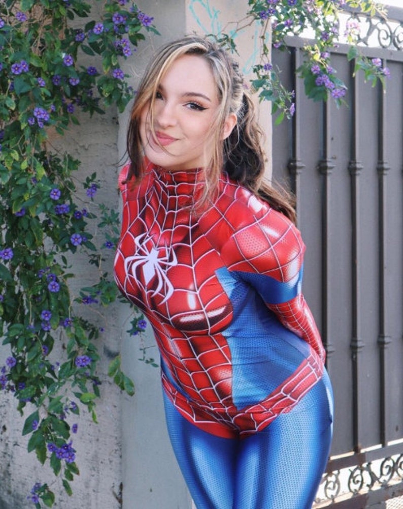 Sexy Spider Girl Cosplay Homecoming Spider Halloween Costume - Etsy ...