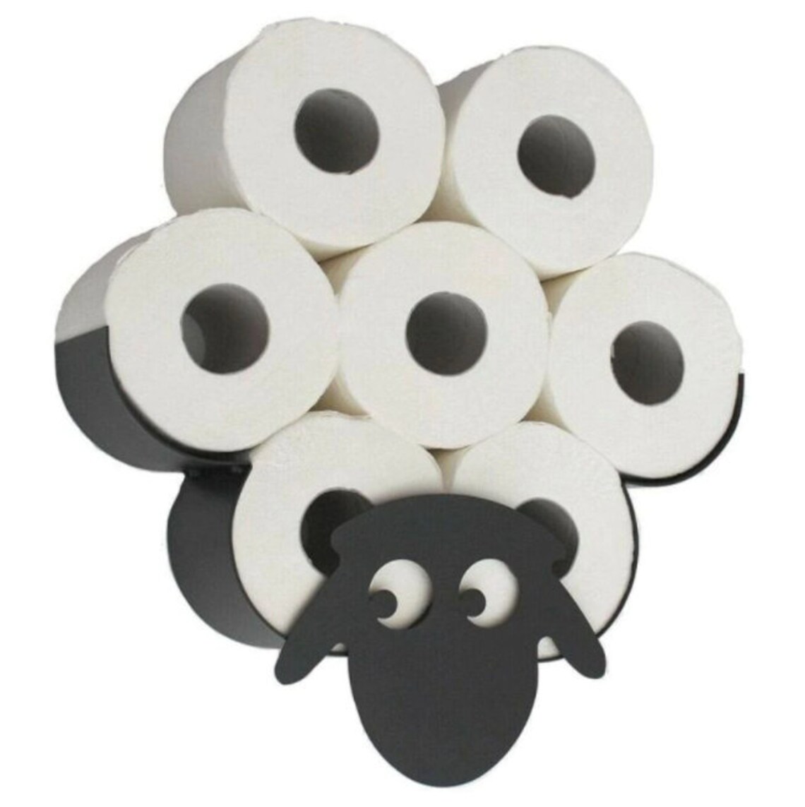 Sheep Decorative Toilet Roll Holder Wall Mount Bathroom Iron Etsy