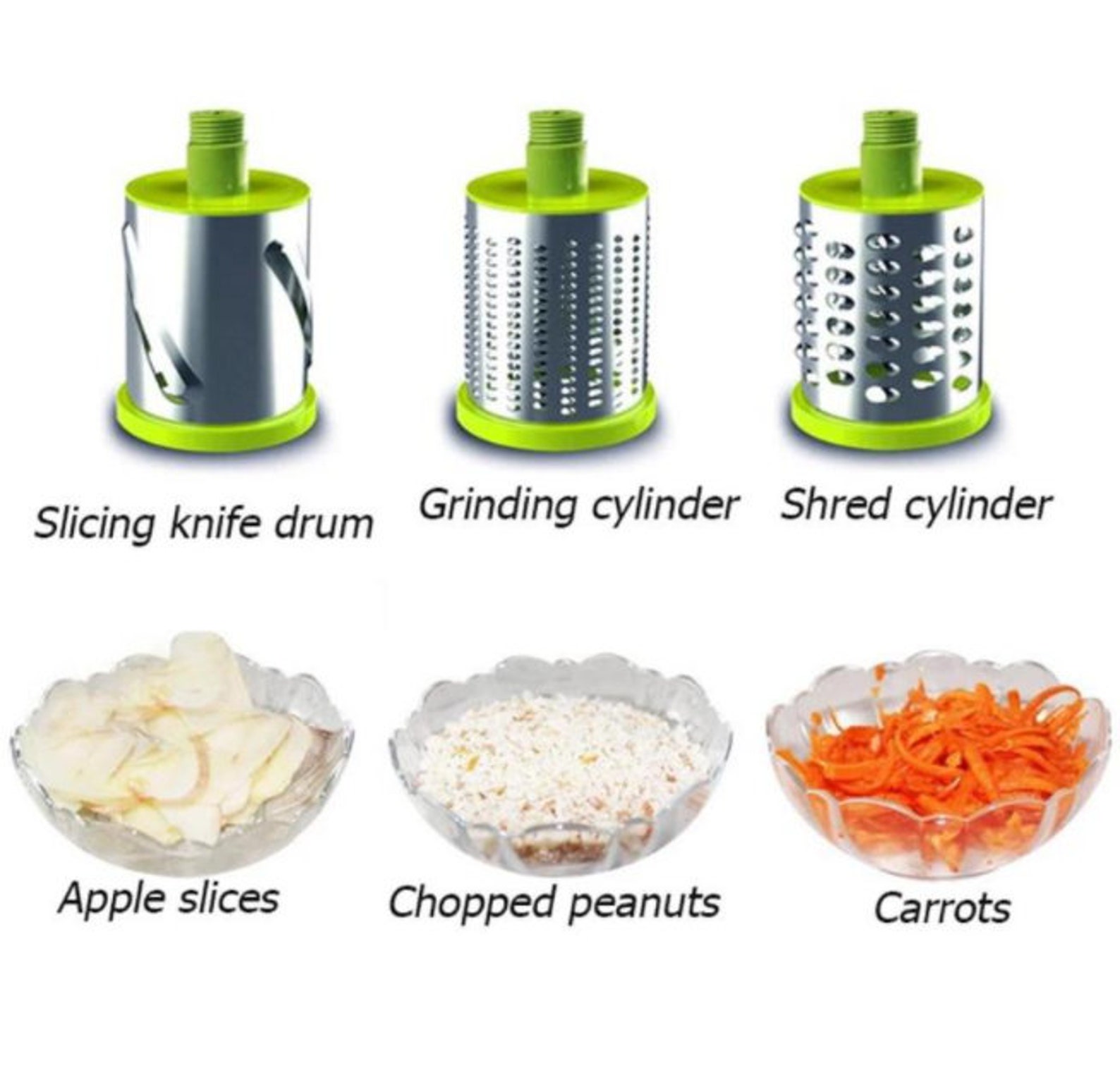 Multifunction rotary grater vegetable shredded potato machine Etsy