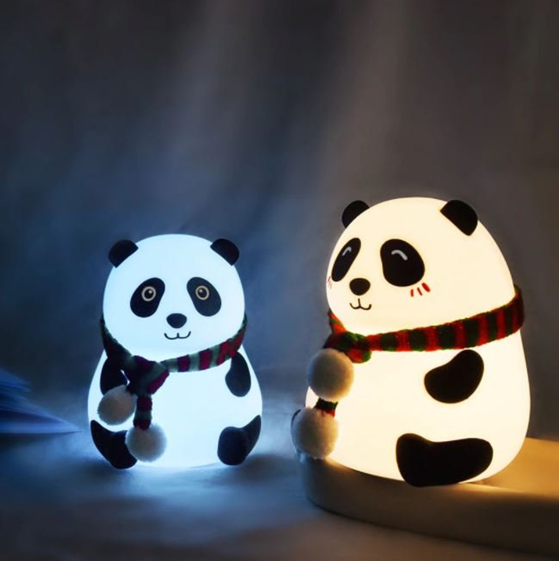Panda Light USB Rechargeable LED Night Light Touch Sensor Etsy
