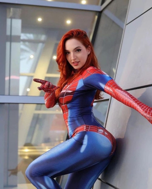 Sexy Spider Girl Cosplay Homecoming Spider Halloween Costume Etsy Australia