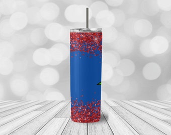 OES Order of Eastern Star Glitter red Member Tumbler Tumblers
