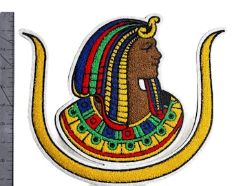 DOI Daughter of Imperial Court ancient Egyptian Goddess Isis logo Chenille Patch, Jackets, Sweatshirt, Crocs and more Patches DIY