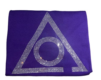Ladies Of the Circle Of Perfection t-shirt LOCOP Purple Bling Tee
