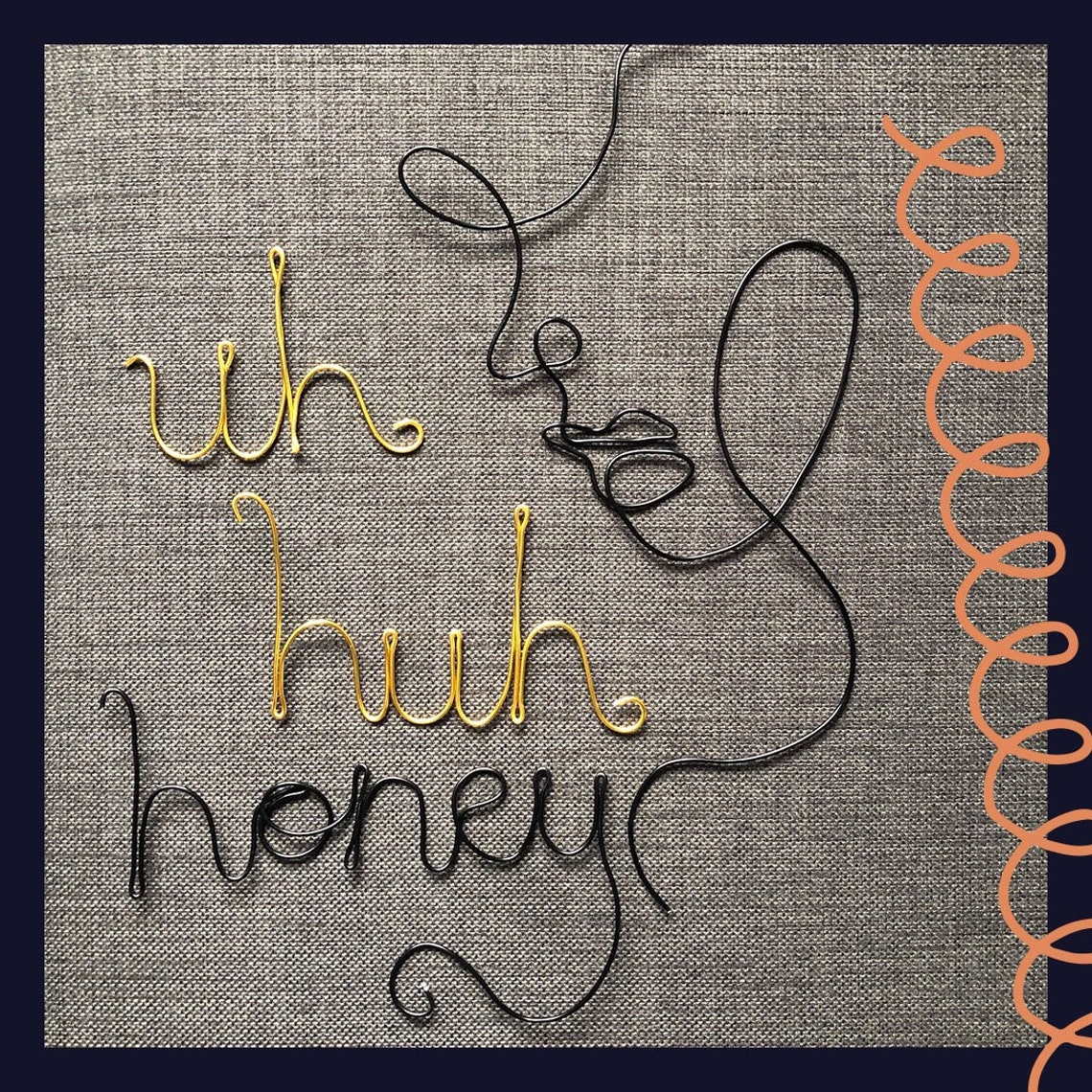 Wire Word Art Quotes Custom Wire Words // Phrases // Quotes // Words // Custom