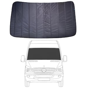Mercedes Sprinter VW Crafter 2007-2018 Magnetic Thermal Sliding Door Window Blinds Covers